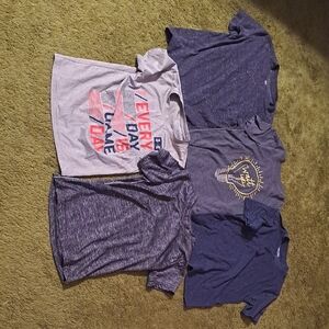 Boys 4/5 Lot Of 5 Short Sleeve Shirts.